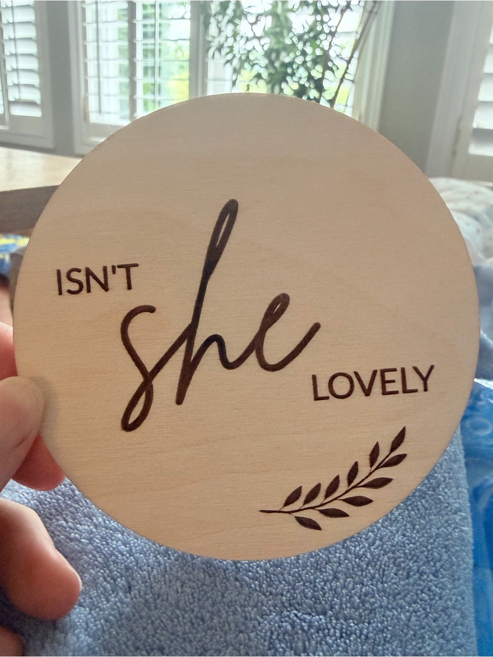 Gender reveal sign